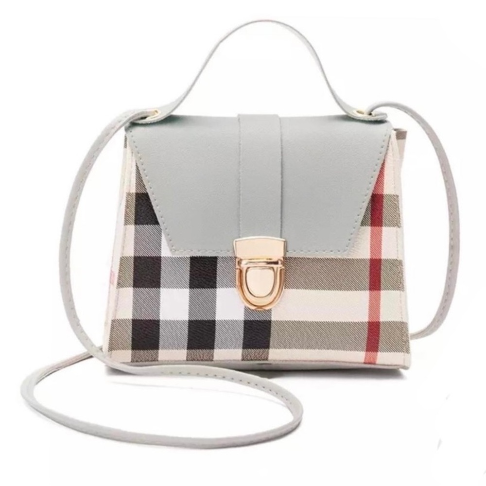 🆕 Plaid Shoulder/Crossbody Bag
